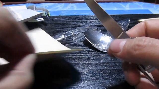 Посылка с Алиэкспресс вилка,ложка и нож обзор распаковки смотреть онлайн