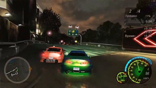 Need For Speed Underground 2. Прохождение игры.Toyota Supra Ставим новые тапки. #15 смотреть онлайн
