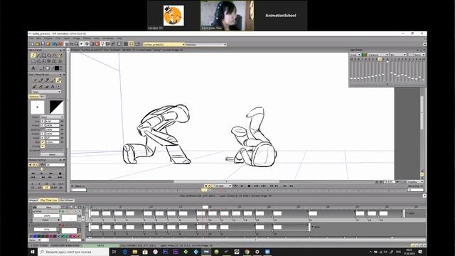 Я учусь 2D анимации. Встреча с COOLYOKU