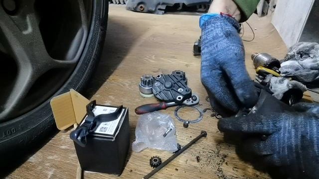 Ремонт стартера Ford Mondeo 4 2.0Tdci. Буксует бендикс. смотреть онлайн