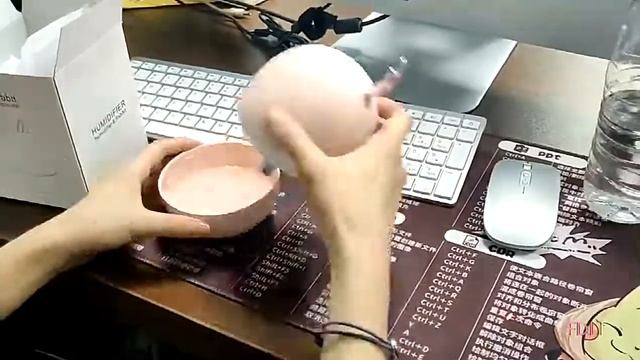 Увлажнитель воздуха / Портативный увлажнитель / Ультразвуковой увлажнитель /увлажнитель с подсветко смотреть онлайн
