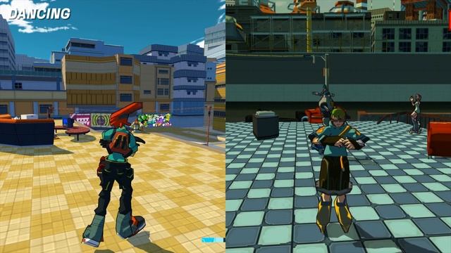 Bomb Rush Cyberfunk vs Jet Set Radio Future (Direct Comparison) смотреть онлайн