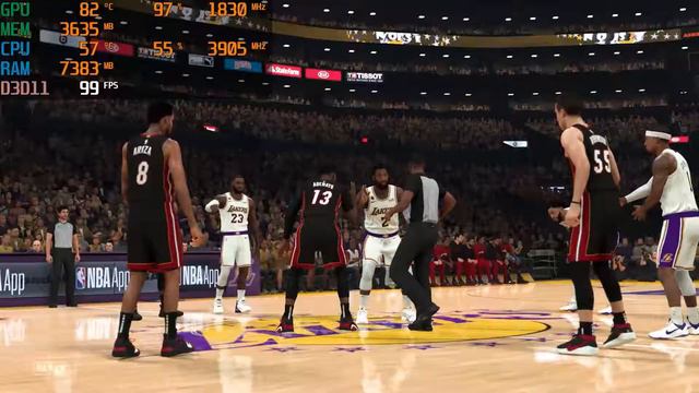 NBA 2K21 GTX 1660 Ti + i5 9400F - FPS Test 1080p All Settings смотреть онлайн