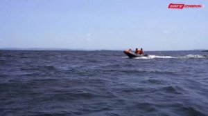 Тест РИБ ПНД Gellium 390 на 15 л.с., морские тесты при загрузке 240 кг.!