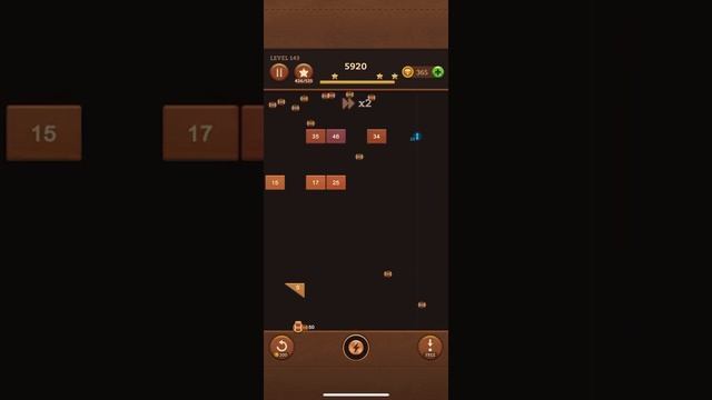Brick Breaker : Legend Balls Level 143 смотреть онлайн