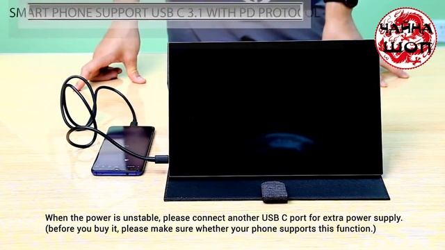 Крутой портативный USB монитор 2020 с сенсорным экраном с AliExpress смотреть онлайн