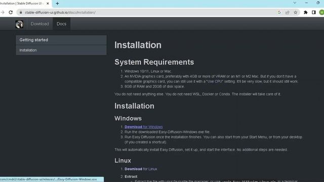 How to Install Use Stable Diffusion on Windows смотреть онлайн