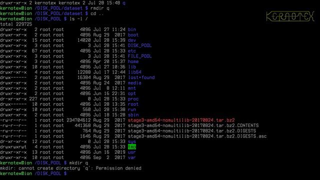 Beginner's guide to ZFS. Part 4: Creating Datasets смотреть онлайн