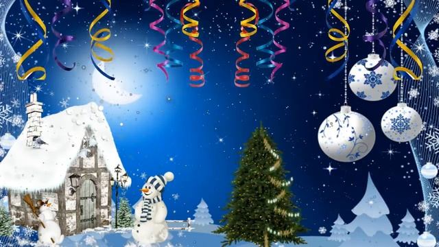 Футаж новогодний смотреть онлайн