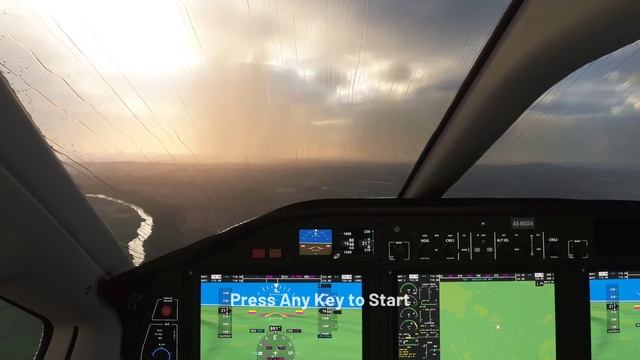 Microsoft Flight Simulator 2020 Press Any Key to Start Demonstration Air смотреть онлайн