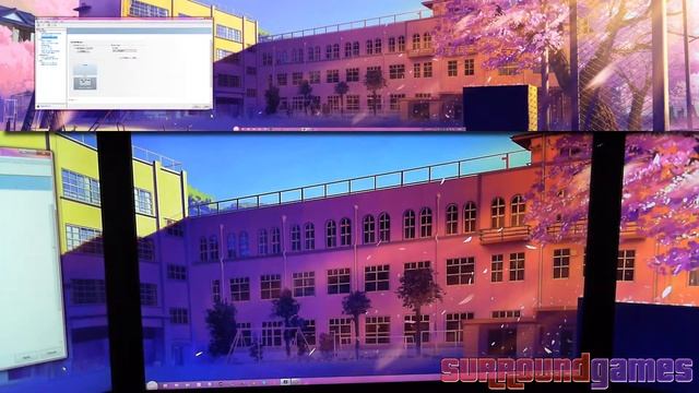 How to play OSU! & other games on triple screen monitor 5760x1080 NVIDIA surround PhysX 2 смотреть онлайн