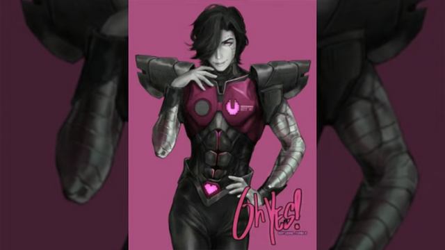 Mettaton theme song (death by glamour w/ "oh yes") смотреть онлайн