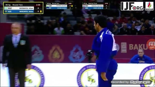 Grand Slam Baku 2017 Bozbaev Islam Kazakhstan 90 kg смотреть онлайн