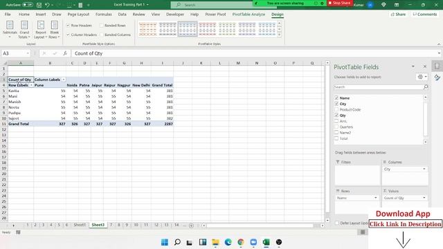 How can Apply Matrix - SubTotal Pivot Table - Excel 2019 смотреть онлайн