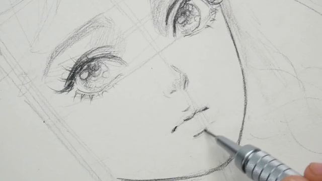 Draw Korean girl | Semi realistic style смотреть онлайн