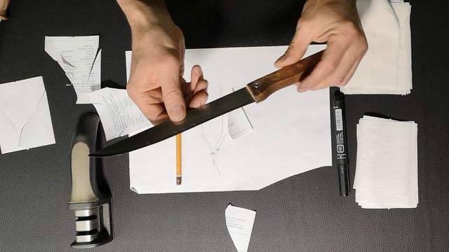 Практика правки ножей мусатом. смотреть онлайн