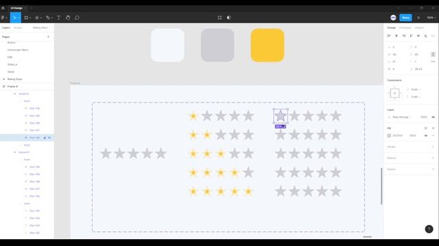 Figma Star Rating Animation | Interactive Components смотреть онлайн