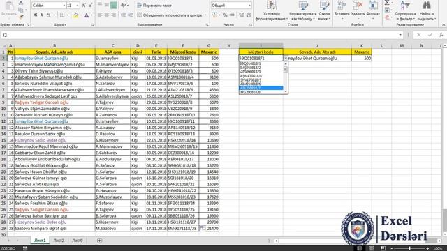 Excel dersi: VLookup (ВПР) + #1ders смотреть онлайн