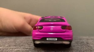 Игрушечные машины Mercedes Benz GLE Coupe , Renault Duster  и Jeep Wrangler.￼