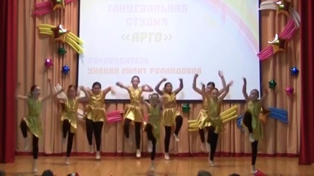 ШКОЛА 2100. Студия танца "Арго". Танец "Золотое поле" 1 смотреть онлайн