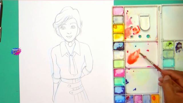 how to draw ❀ Elizabeth Bioshock ❀ Speed painting смотреть онлайн