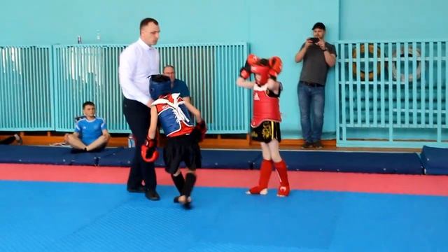 Открытый чемпионат Северо Казахстанской области по ушу саньда 17 04 2022 номер 61