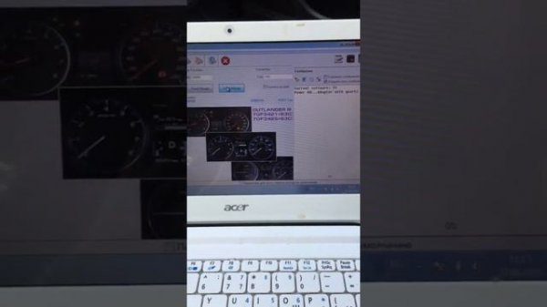Работа Autoprog по обд Outlander 3 (GF) корректировка пробега скриптом iprog+.