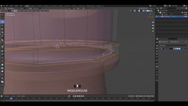 How to make a Water Bottle in Blender 2.93 смотреть онлайн