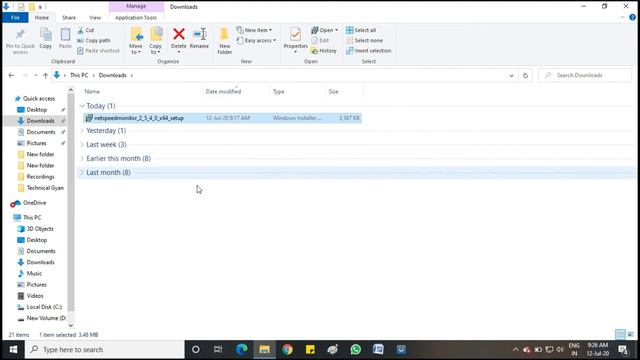 How to show Internet Speed on Taskbar | How to show net speed on taskbar in windows 10 смотреть онлайн