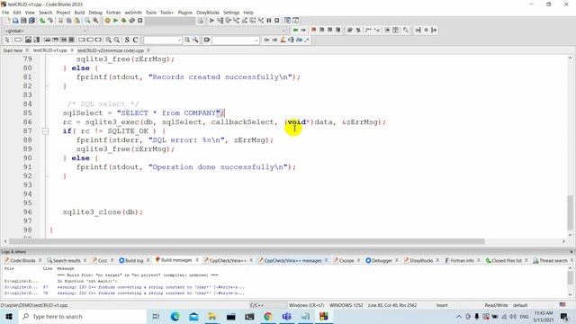 02 Walk through SQLite operations and Using DB manager for SQLite смотреть онлайн