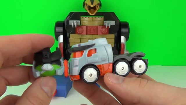 Angry Birds Transformers Jenga Optimus Prime Bird Attack Game Playset Toy Fun Review Hasbro смотреть онлайн