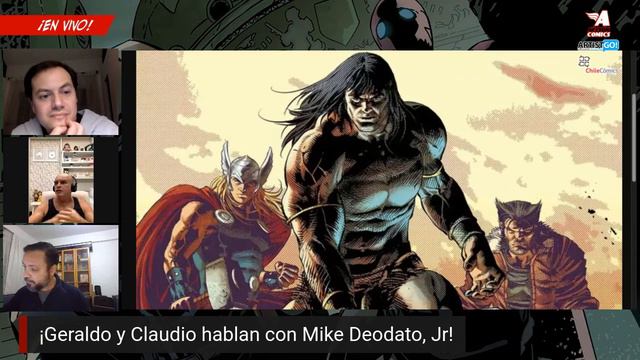 ¡Conversamos con el artista brasileño Mike Deodato Jr! смотреть онлайн