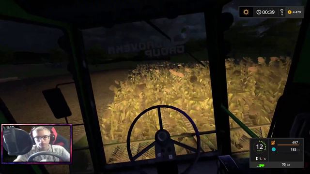 Farming Simulator 17 УБРАЛИ С ВИКТОРОМ ПОДСОЛНУХ И СОЕВЫЕ БОБЫ НА 11 ПОЛЕ ВЛАДИМИРОВКА (ЧАСТЬ 6) смотреть онлайн