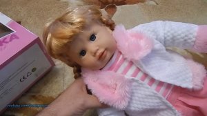 Интерактивная кукла Настенька