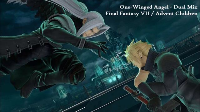 SSBU Dual Mix Mashup - One-Winged Angel - (Final Fantasy VII / Advent Children) [HQ]