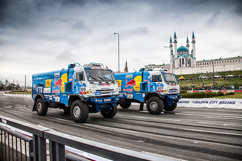 «КАМАЗ-мастер» на Kazan City Racing 2017 смотреть онлайн