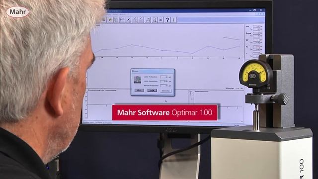 EN--Testing of an analog dial indicator with Precimar Optimar 100 смотреть онлайн