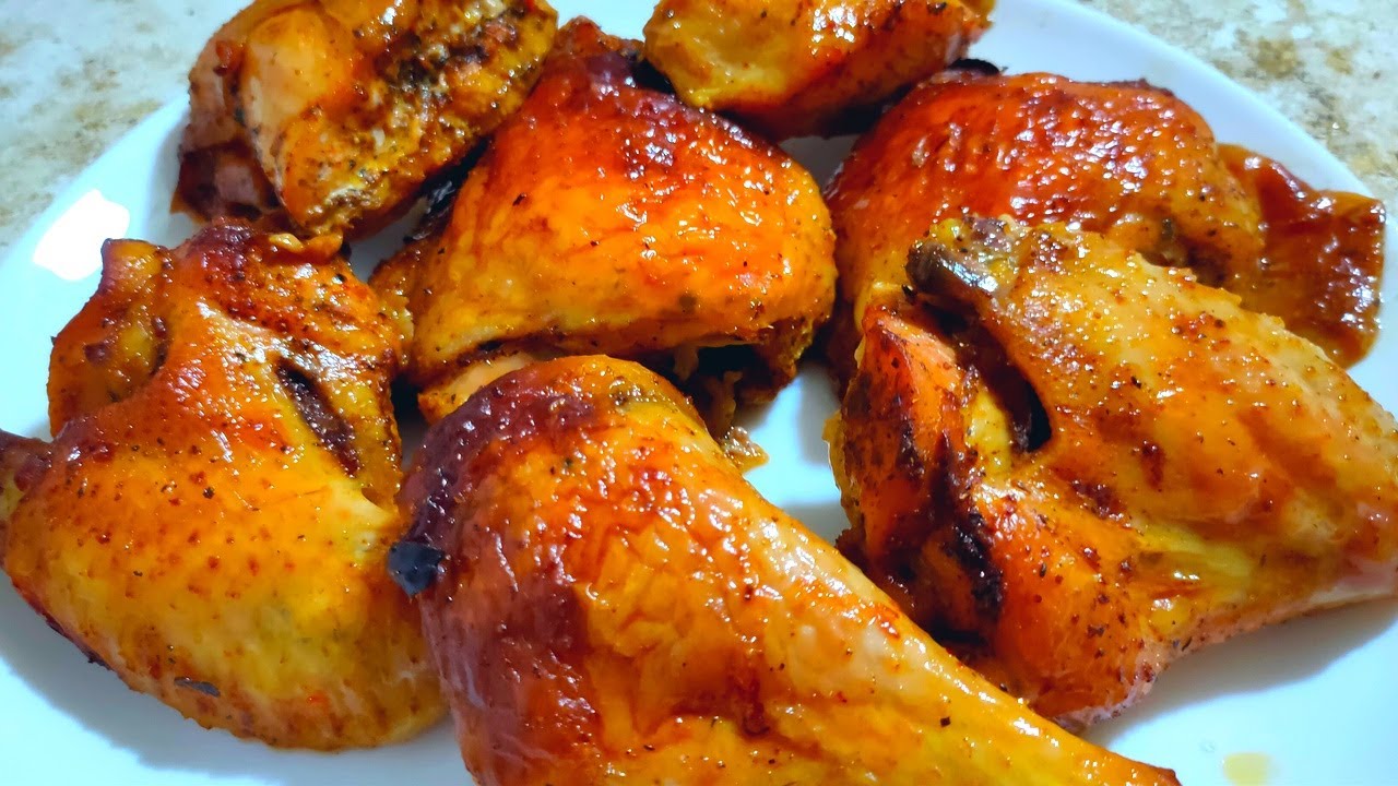 КУРИЦА В МЕДОВОМ МАРИНАДЕ В ДУХОВКЕ🍗Ольгины Рецепты. смотреть онлайн