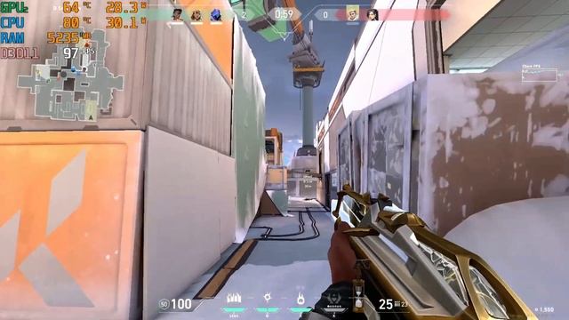 Valorant Gameplay (Medium settings) - RYZEN 5 5600H + GTX 1650 + 8 GB RAM - Lenovo Ideapad Gaming 3 смотреть онлайн