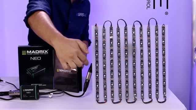 How to Set Up Madrix Software Using DMX LED Strip смотреть онлайн