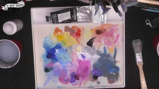 Aquarius Star Gnome Step by step Acrylic Painting | TheArtSherpa смотреть онлайн