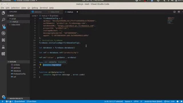 10. firebase retrieve data смотреть онлайн