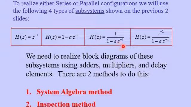 Chapter 10 Block Diagram Representations of Discrete-Time LTI Systems смотреть онлайн