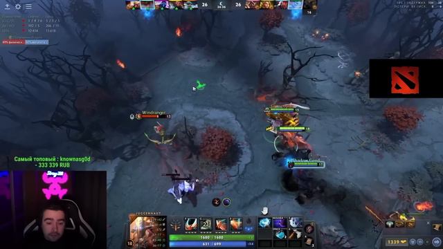 STRAY ЧАСОВАЯ С УГАРНЫМИ ТИММЕЙТАМИ 7.32D ! СТРЕЙ 4500 ММР ! carry mid dota 2 ! Лучшее со Стреем