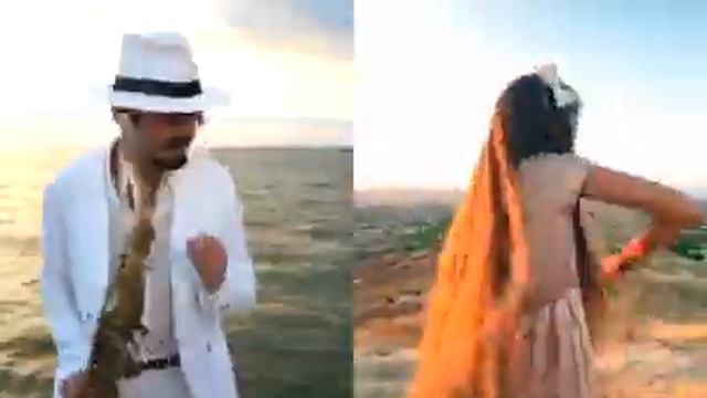 Karolina Protsenko And Daniele Vitaele Sax