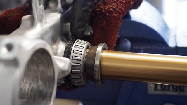 HOW TO: Install Steering Stem Bearing WITHOUT SPECIAL TOOLS or Using Tusk Bearing Installer смотреть онлайн