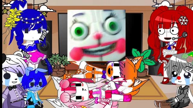 Sister Location React To Cursed Image (Cia-!) #sisterlocation (sorry Short)