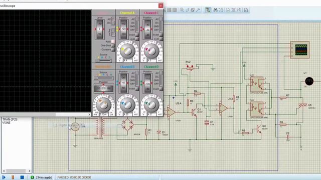 Thyristor Firing Angle Control Circuit Using Proteus || Proteus Tutorial || Proteus Project
