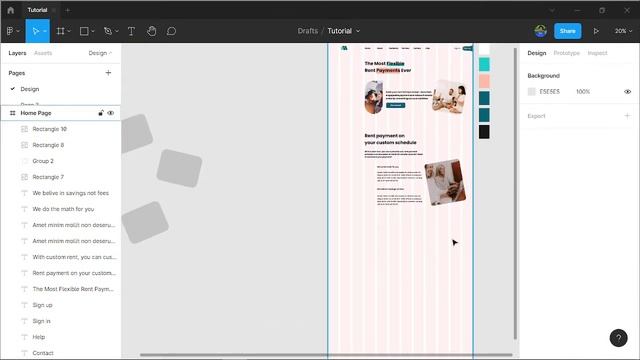 How to design Landing page in Figma Speed Design (2022) смотреть онлайн