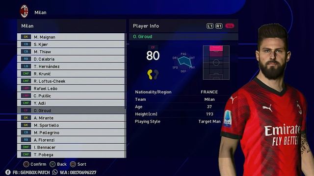 EFootball GemboX Patch Summer 2023-2024 PS3 By.ItoY GemboX